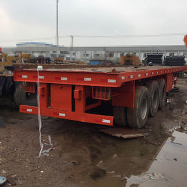 20 Ft Tri Axles Used Truck Trailers Single Drum Roller For Transportation supplier