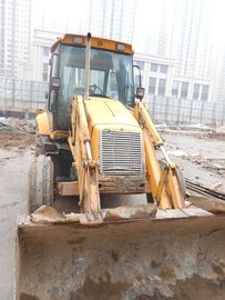 Hydraulic Systems Used Backhoe Loader 25 Km / H Reverse Speed No Oil Leak supplier