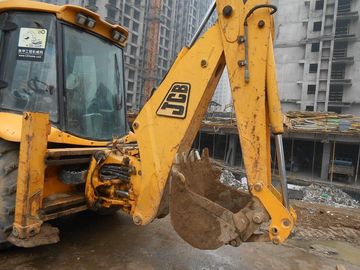 Hydraulic Systems Used Backhoe Loader 25 Km / H Reverse Speed No Oil Leak supplier