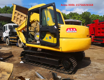 Flexible Second Hand Excavator , Komatsu Pc60 7 Excavator 6286 Kg Operating Weight supplier