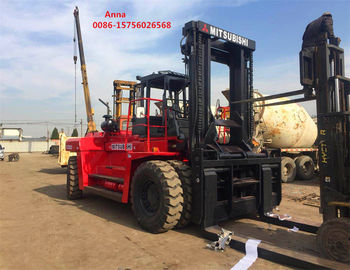 Flexible Used Industrial Forklift , Mitsubishi 6D24 Used Counterbalance Forklift supplier