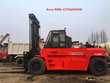 Flexible Used Industrial Forklift , Mitsubishi 6D24 Used Counterbalance Forklift supplier