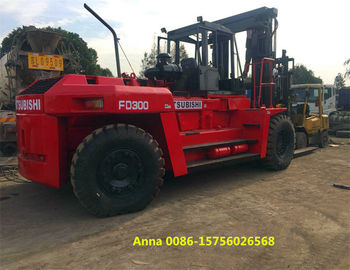 Flexible Used Industrial Forklift , Mitsubishi 6D24 Used Counterbalance Forklift supplier
