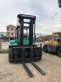 Mitsubishi 12 Ton Used Industrial Forklift Green Color With Japanese Engine supplier