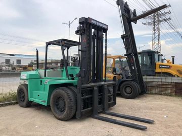 Mitsubishi 12 Ton Used Industrial Forklift Green Color With Japanese Engine supplier