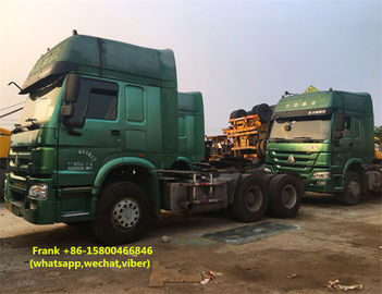 Sinotruk Howo Tractor Head Low Fuel Consumption 2014 Year With New Battery supplier