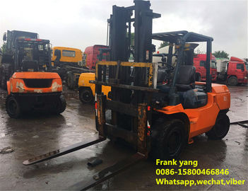 Durable Used Diesel Forklift Truck , Used Warehouse Forklift No Oil Leak supplier