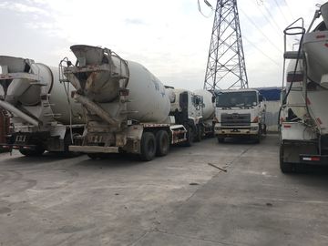 Durable Hino Concrete Mixer Truck Manual Transmission 12000 Kg Machine Weight supplier