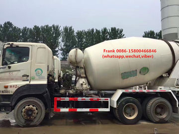 8 CBM Hino Used Concrete Mixer Trucks 25000 Kg Rated Load Manual Transmission supplier