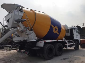 Used Small Load Concrete Trucks , Mitsubishi Mixer Truck Powerful Engine supplier