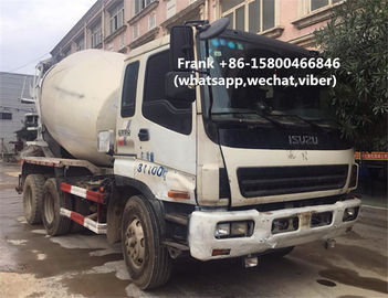 8 CBM 10PE1 Engine Used Isuzu Mixer Truck 8375 * 2496 * 3950 Mm Size supplier