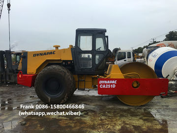 25.8 Kg / Cm Second Hand Road Roller Smooth Drum Type 5677 X 3500 X 3402 Mm supplier