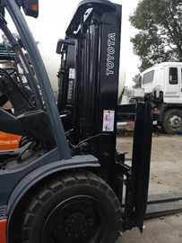 4520 Kg Used Diesel Forklift Truck , Japan Toyota 3 Ton Diesel Forklift supplier