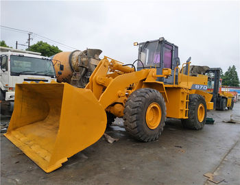 5000kg Rated Load Used Wheel Loaders Payloader 870 Close Cab Used Loader supplier