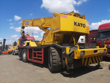 KATO SS500 Used Rough Terrain Crane 8 Cylinders 5 Levels Transmission supplier