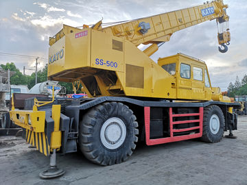 KATO SS500 Used Rough Terrain Crane 8 Cylinders 5 Levels Transmission supplier