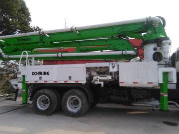 6 X 4 Driving Type Used Concrete Pump Truck Mounted Concrete Boom Pump supplier