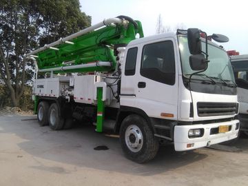 6 X 4 Driving Type Used Concrete Pump Truck Mounted Concrete Boom Pump supplier