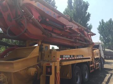 48 Meter Sany Used Concrete Pump Truck 11420 * 2500 * 4000 Mm Diesel Power supplier