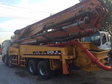 48 Meter Sany Used Concrete Pump Truck 11420 * 2500 * 4000 Mm Diesel Power supplier