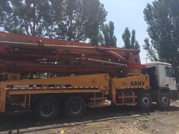 48 Meter Sany Used Concrete Pump Truck 11420 * 2500 * 4000 Mm Diesel Power supplier