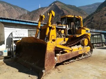 D8R Second Hand Caterpillar Bulldozer , Used Cat Bulldozer with Blade / ripper supplier