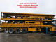 China 40 Tons Payload Used Truck Trailers Leaf Spring Mechanical Suspension exporter