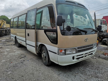 Euro 3 Second Hand Toyota Coaster 30 Seater For Inner City Transportation supplier