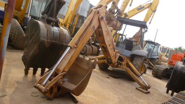 Euro 3 Used Backhoe Loader , Case 580L Backhoe Loader SGS Approved supplier