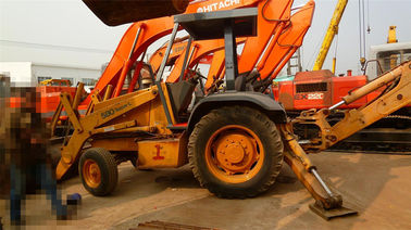 Euro 3 Used Backhoe Loader , Case 580L Backhoe Loader SGS Approved supplier