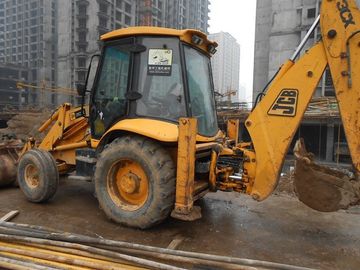 JCB 3CX 4CX Used Backhoe Loader 1 M3 Bucket Capacity For Construction supplier