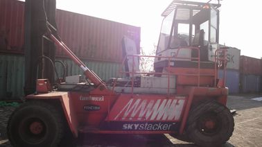 Euro 3 Used Empty Container Handler Original Container Reach Stacker supplier