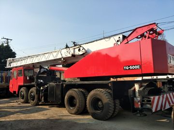 Tadano Used Mobile Crane 50 Ton Tg500e / Used Truck Mounted Crane Japan Made supplier