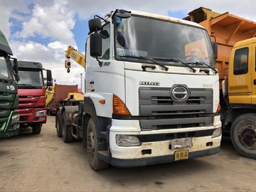 6X4 Type Used Tractor Head Hino 700 Series Prime Mover 450hp Horsepower supplier