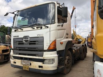 6X4 Type Used Tractor Head Hino 700 Series Prime Mover 450hp Horsepower supplier