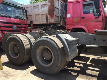 second hand diesel 375 howosino truck head  6x4 diesel tractor head lhd FOR SALE IN SHANGHAI supplier