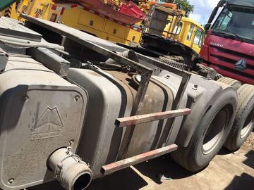 second hand diesel 375 howosino truck head  6x4 diesel tractor head lhd FOR SALE IN SHANGHAI supplier