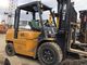 used tcm 4.5ton FD45T9 diesel forklift , low work hrs, originally made in japan , 3 meters lifting height supplier