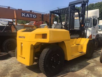 komatsu used 15ton fd150 diesel forklift , industrial 15t forklift supplier