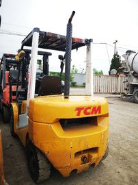 tcm used diesel forklift manual 3 ton isuzu engine with 3000mm mast supplier