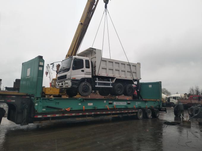 Energy Saving Used Dump Trucks , 30 Ton Used Tipper Trucks Easy Maintain