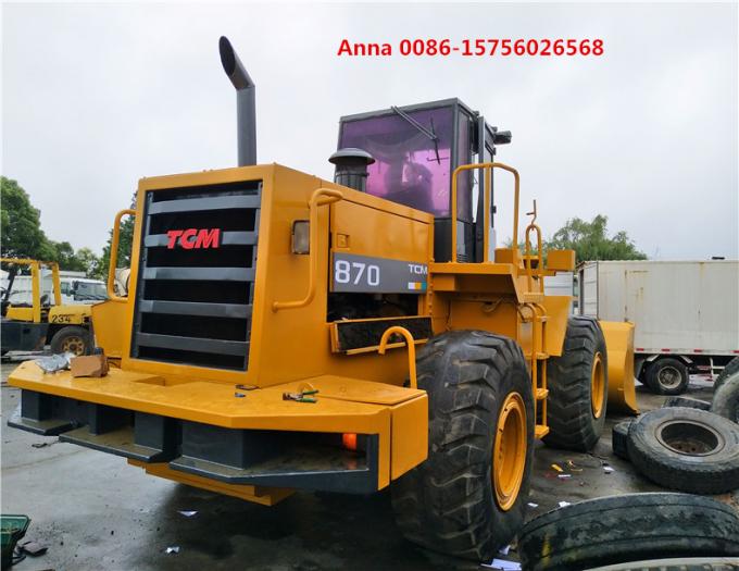 Japan Made Used Mini Wheel Loader 2960 Working Hours For Container