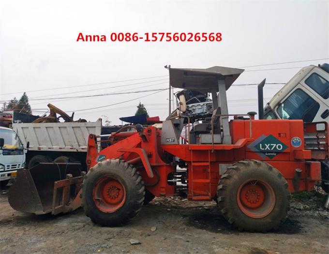 Japan Made Used Mini Wheel Loader 2960 Working Hours For Container