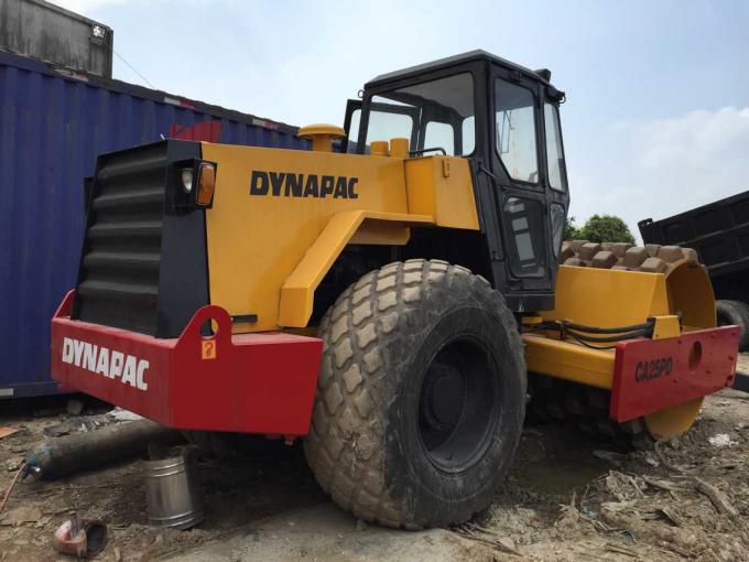 Ca30d Used Dynapac Road Roller , Sweden Used Single Drum Roller Compactors
