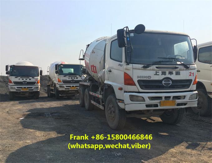 Hydraulic Systems Second Hand Concrete Mixer Trucks Good Working Condition