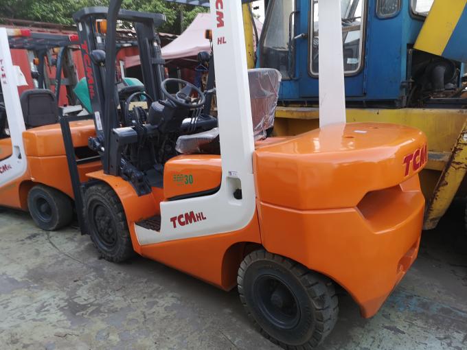 FD50 5 Ton Used Industrial Forklift Manual Pallet Truck Power Type