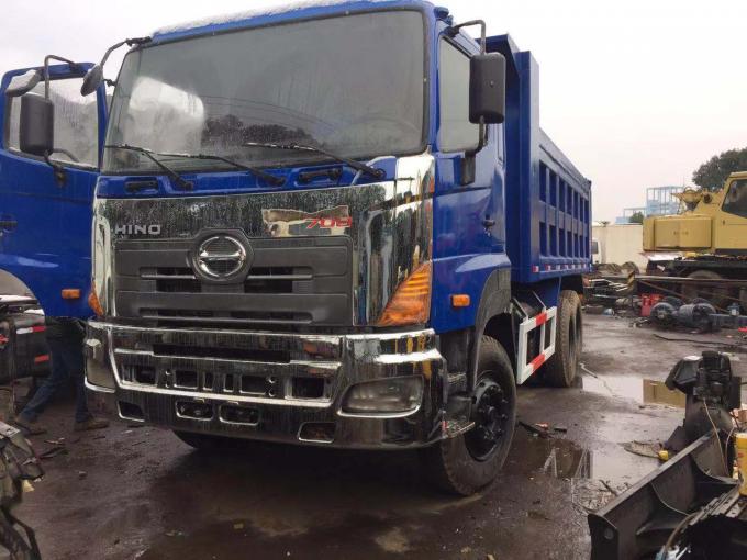 HOWO 375 Euro 3 Used Dump Trucks 9000 * 2500 * 3500 Mm Easy Operation