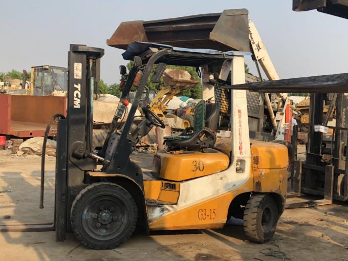 used 3ton tcm forklift FD30T7 originally made in japan in 2010  low working hrs  2000-4000 hrs